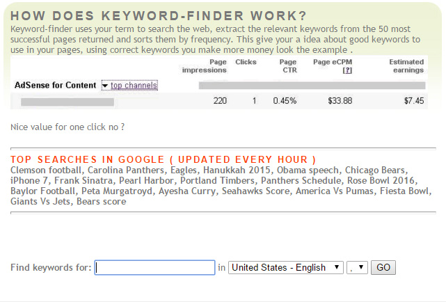 Keyword-Finder