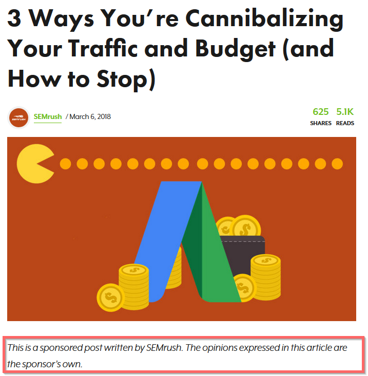 Sponsored post by SEMrush