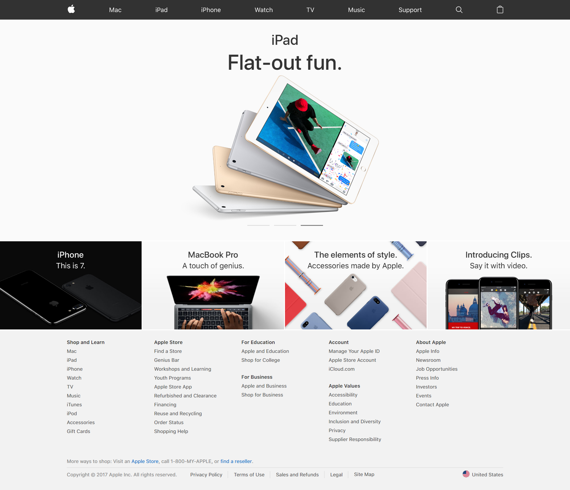 Apple-home-page-has-a-good-UX