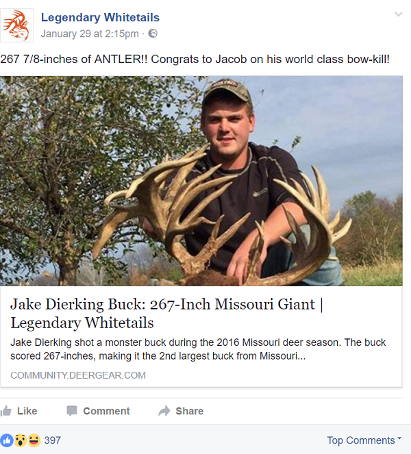 Legendary-Whitetails-publish-posts-their-inspire-their-fans