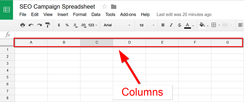 SEO-campaign-Google-Spreadsheet